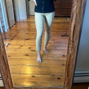 Vince suede leather leggings